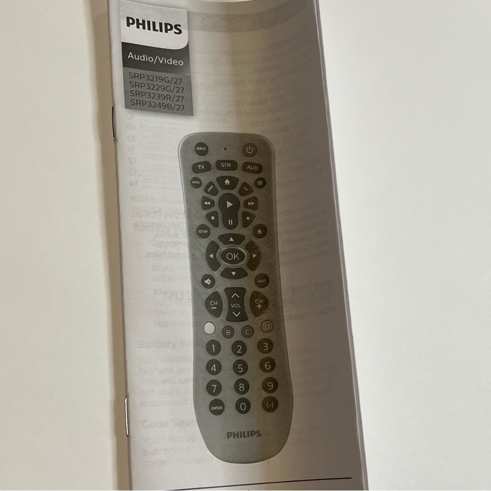 NEW Philips Universal Remote Control for Audio & Video - Picture 8 of 11